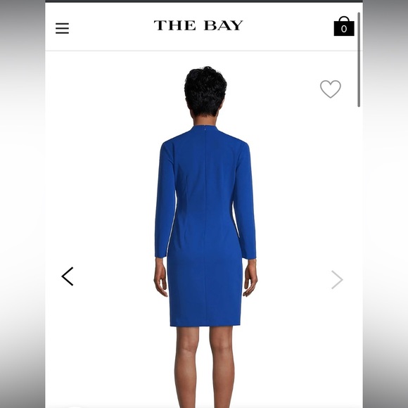 NWT DKNY Royal Blue Dress - Picture 2 of 6